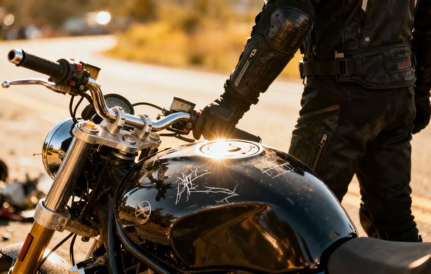 Motorcycle accident claim comparison